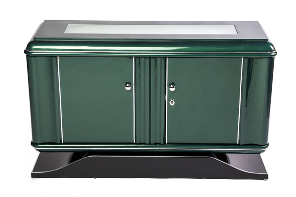 Sensational Illuminated Art Deco Commode - Art Deco Antiques
 - 1