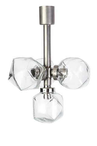 Beautiful Mid-Century Modernist 1960's Pendant Chandelier By Motoko Ishii - Art Deco Antiques
 - 1