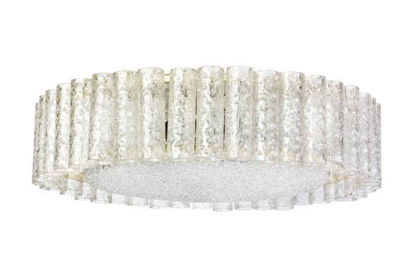 Sensational 1950's Flush Mount By Doria - Art Deco Antiques
 - 1