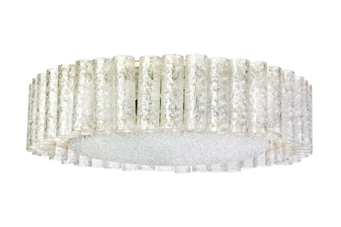 Sensational 1950's Flush Mount By Doria - Art Deco Antiques
 - 1