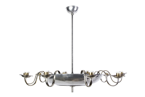 Wonderful Art Deco Chandelier By Bauhaus - Art Deco Antiques
 - 1