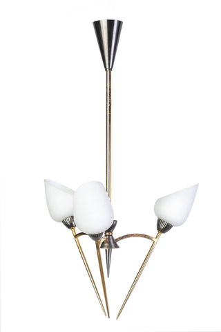 Sophisticated Stilnovo Chandelier - Art Deco Antiques
 - 1