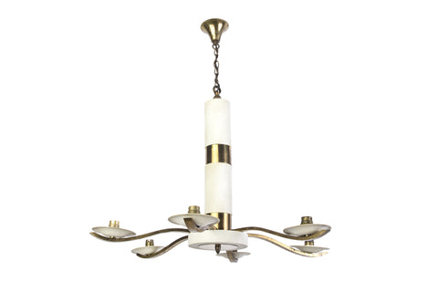 Beautiful Art Deco Chandelier By Jean Boris Lacroix - Art Deco Antiques
 - 1