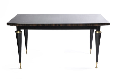 Elegant Dining Table Macassar Ebony - Art Deco Antiques
 - 1