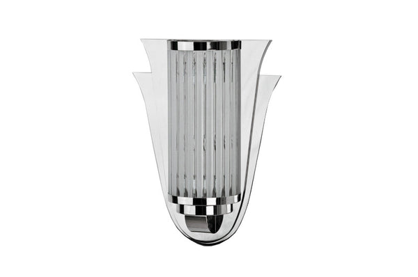 Captivating Streamlined Art Deco Wall Sconce - Art Deco Antiques
